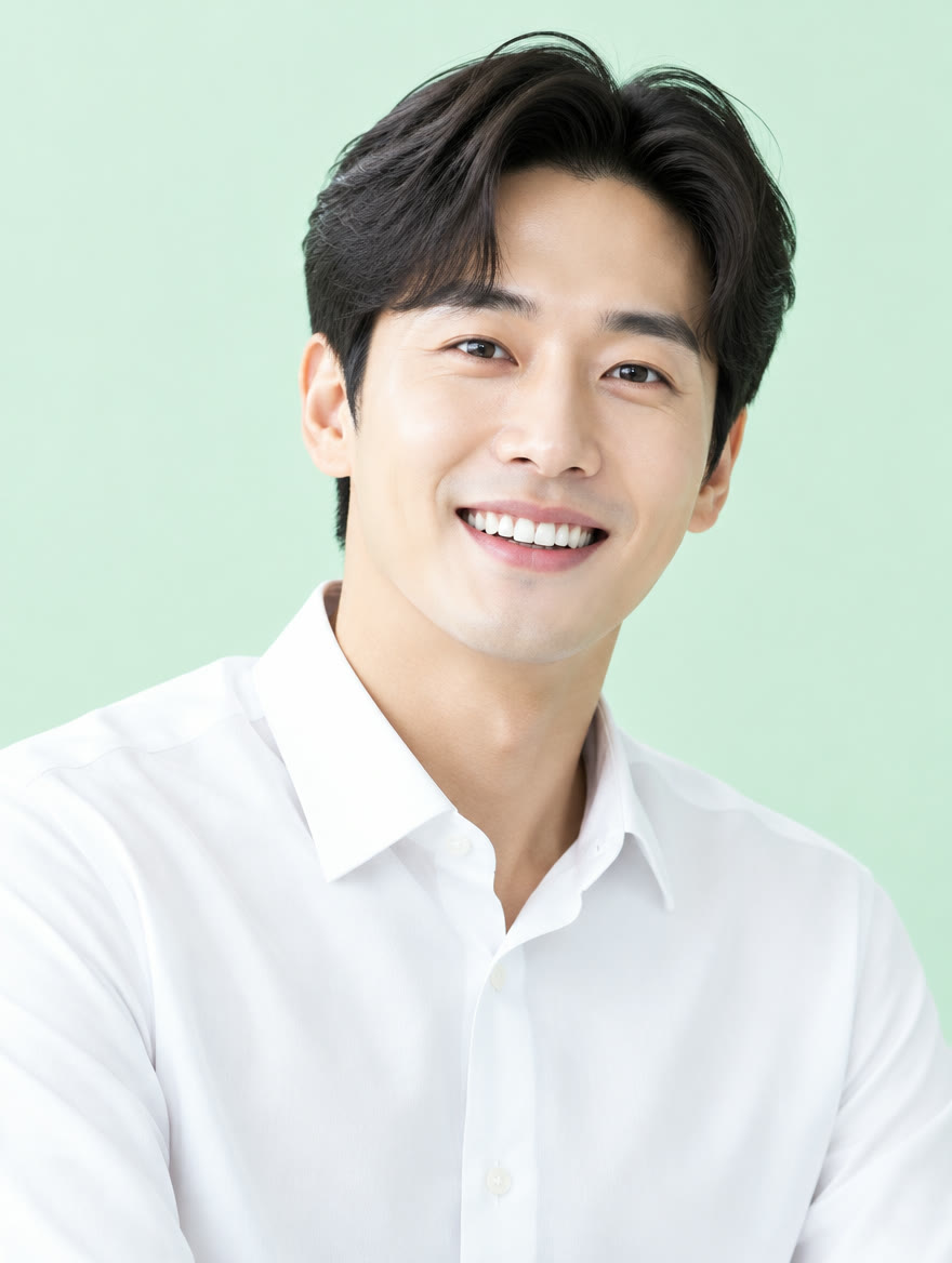 교정 상담을 받는 30대 남성